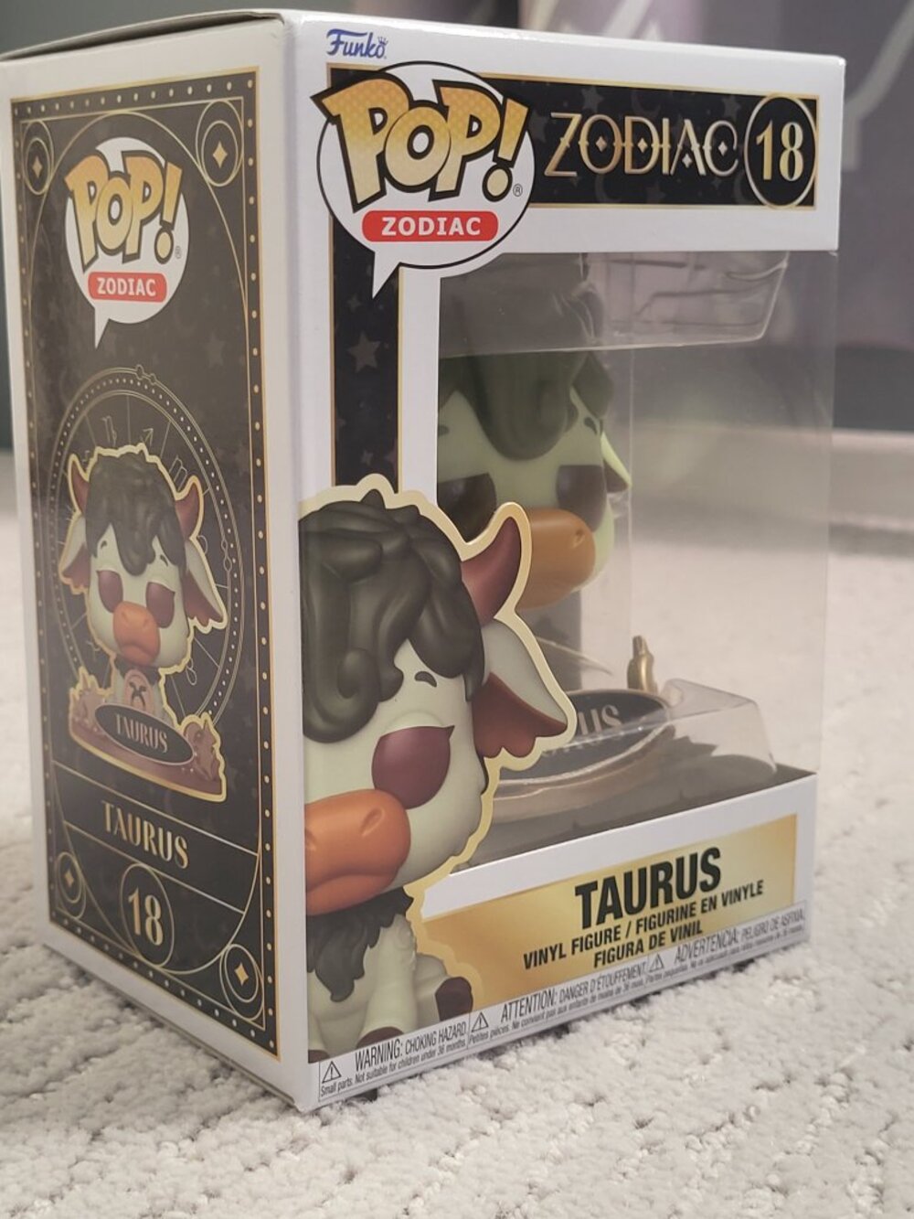 Funko POP! Zodiac Taurus #18 - NEW!